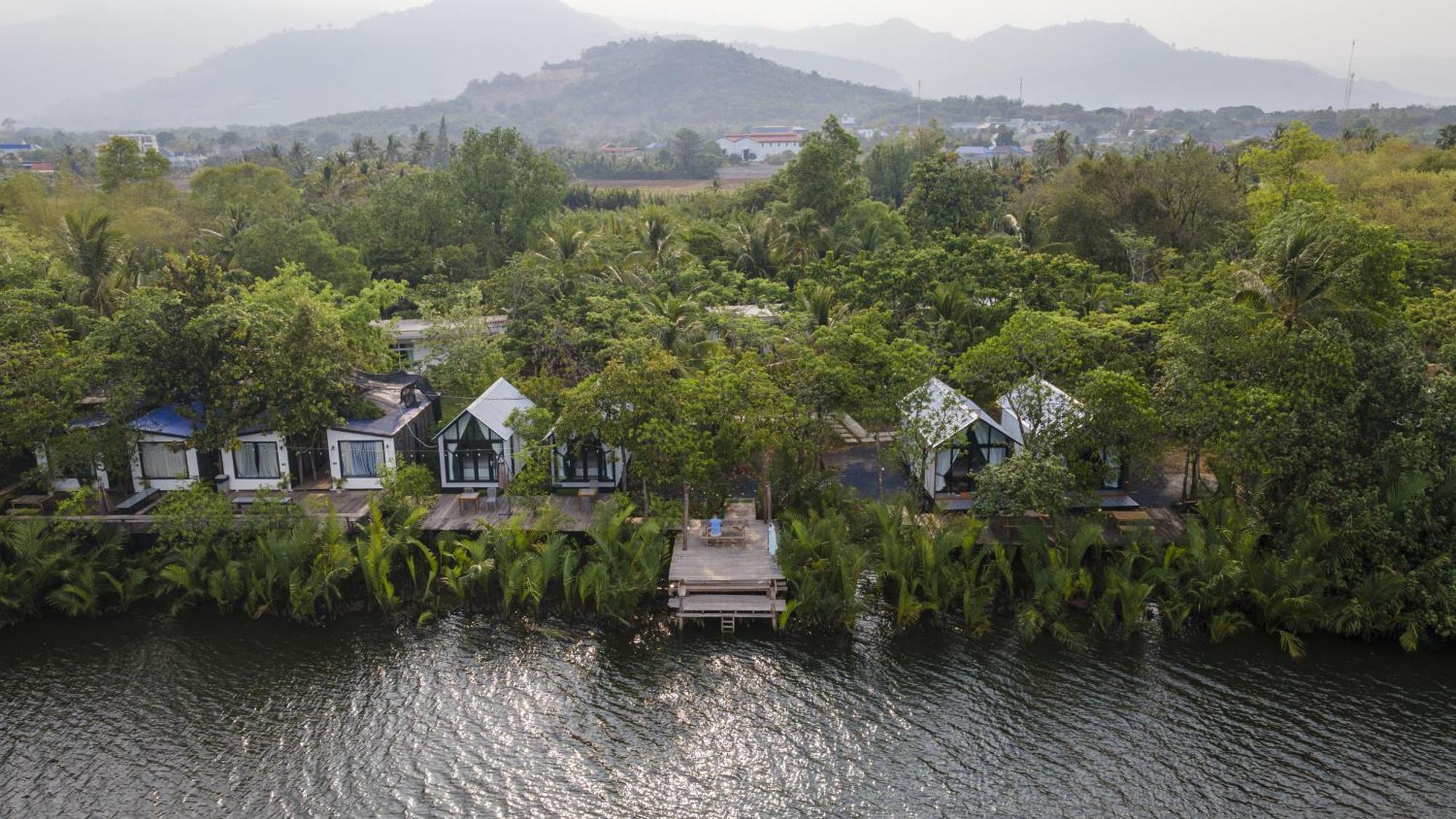 Kampot Riverfront Boutique Ngoại thất bức ảnh