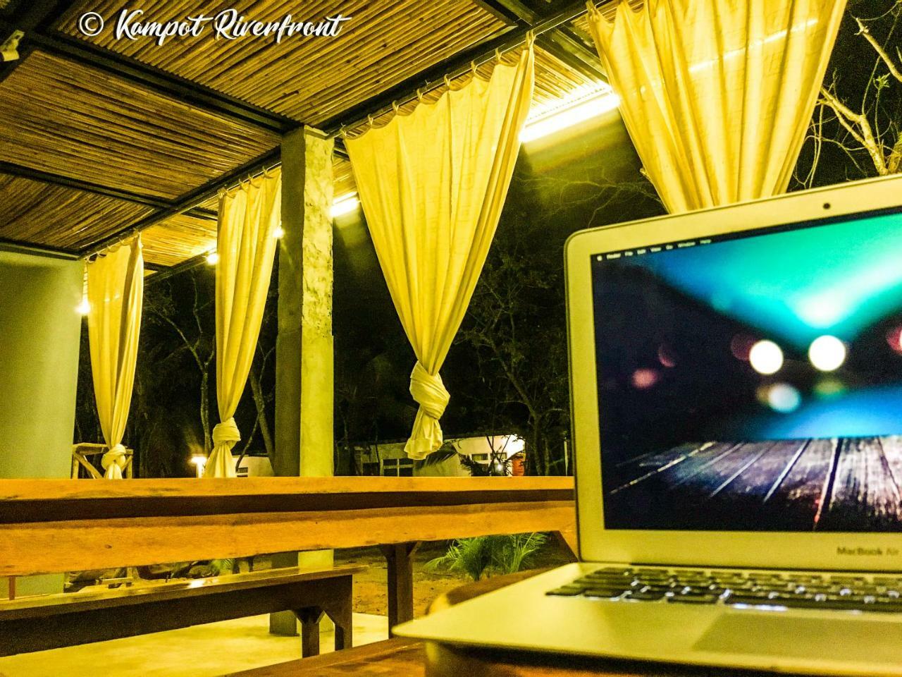 Kampot Riverfront Boutique Ngoại thất bức ảnh