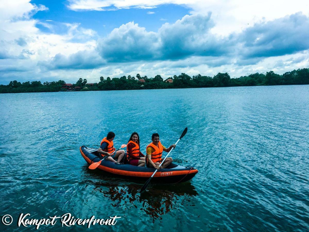 Kampot Riverfront Boutique Ngoại thất bức ảnh
