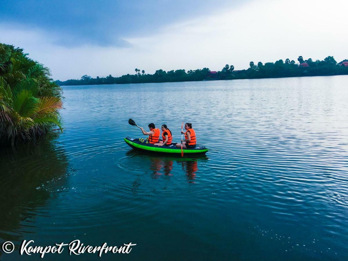 Kampot Riverfront Boutique Ngoại thất bức ảnh